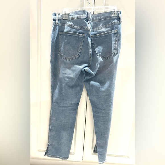 Gap Mid-Rise Split Hem Vintage Slim Jeans, Size 10Short - Picture 6 of 6